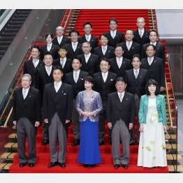 内閣改造は不発…（Ｃ）共同通信社