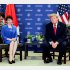 日米首脳会談（Ｃ）ロイター