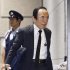 決断次第（金融政策決定会合で日銀本店に入る植田和男総裁＝代表撮影）