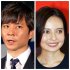 渡部建（左）とベッキー（Ｃ）日刊ゲンダイ
