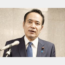 辞める気はないらしい（Ｃ）共同通信社
