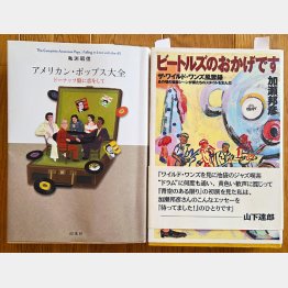 秋の夜長にはロック本を（提供）筆者