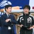 ニュージーランド戦（10月5日）での森保日本代表監督と名波浩コーチ（Ｃ）Norio ROKUKAWA ／ office La Strada