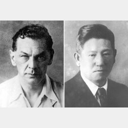 ドイツ人記者リヒャルト・ゾルゲと評論家・尾崎秀実（Ｃ）共同通信社