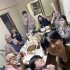 自宅でタコ焼きパーティー（提供写真）