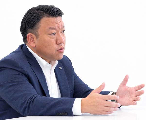 横浜商工の岩﨑智史社長（提供写真）