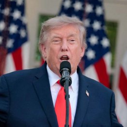 中間選挙は近い（トランプ大統領）／（Ｃ）ロイター