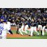 2連勝に喜ぶソフトバンクナイン（Ｃ）日刊ゲンダイ