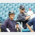 ヤンキース時代、トーリ監督と（Ｃ）共同通信社
